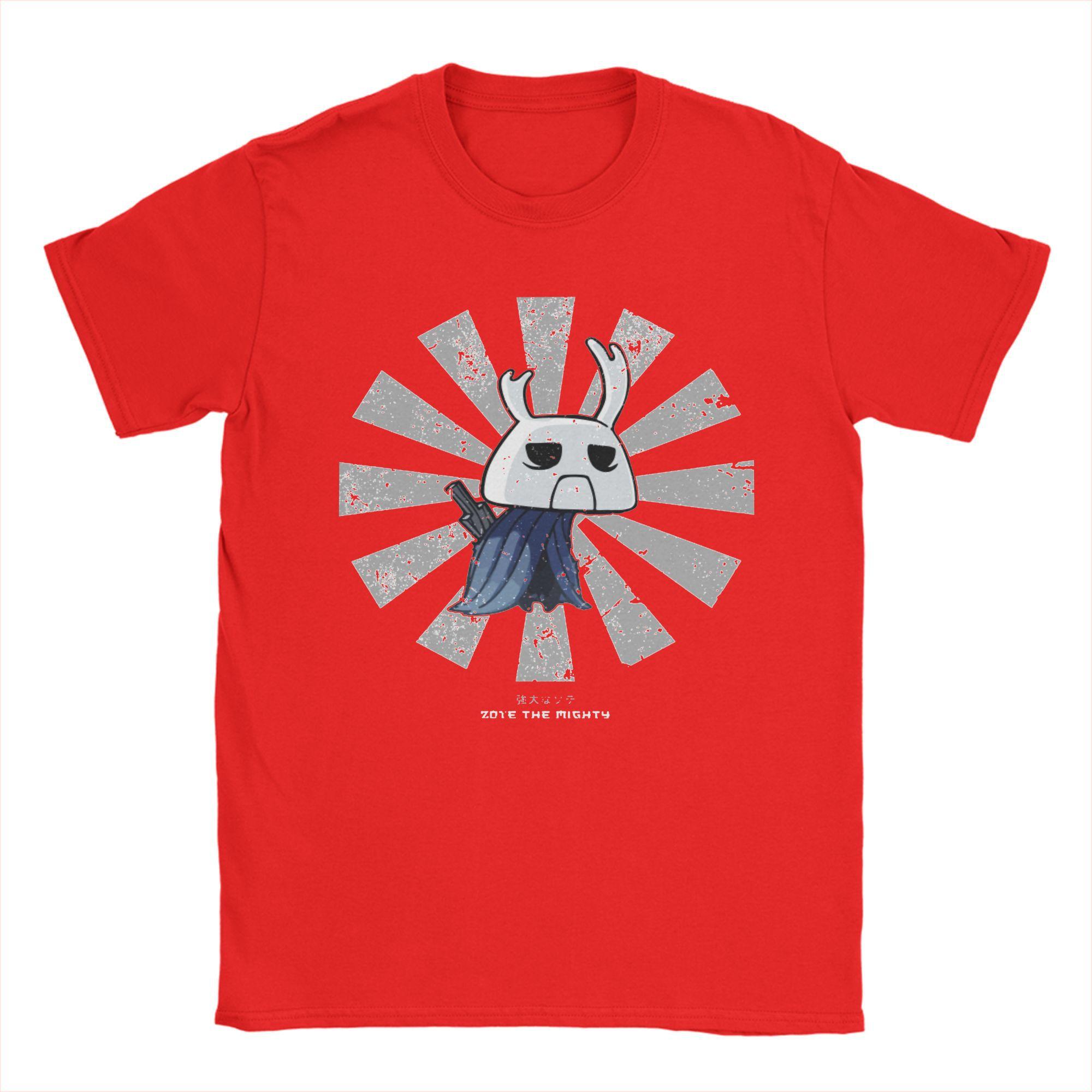 

Harajuku TShirt Summer Hollow Knight Zote Funny Game TShirts Cotton Tshirt for Unisex Awesome Pattern Short Sleeve Top Tees S