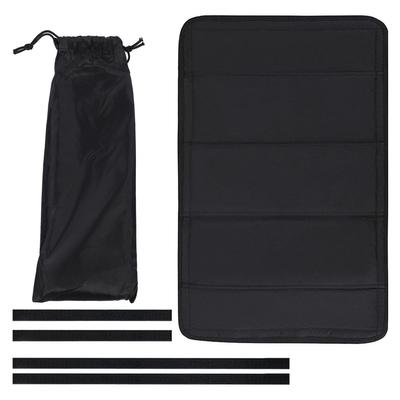 64 X 41cm RV Door Window Sunshade Black Privacy Protection Foldable Blackout Window Cover for RV Window Magnetic