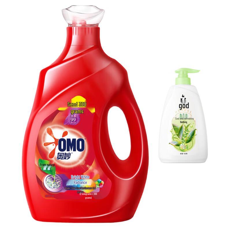 OMO Multi-Effect Laundry Detergent & Refreshing Shower Gel Bundle