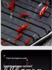 Cadillac XT6 Trunk Mat, Carbon Fiber Texture Interior Decor, Tail Box Mat