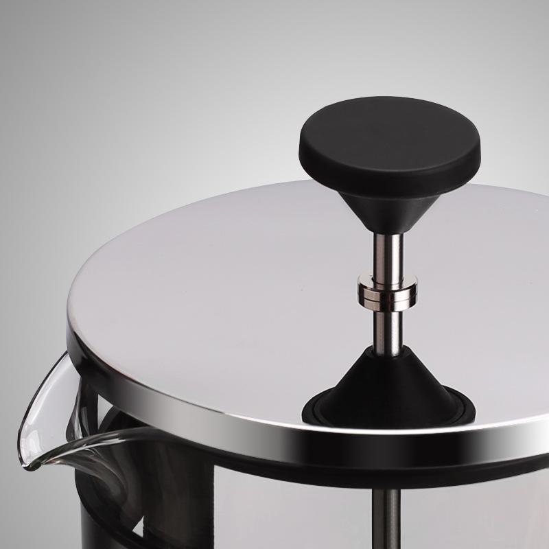 Nordic Thickened French Press: Nerezový filtr na čaj a kávu