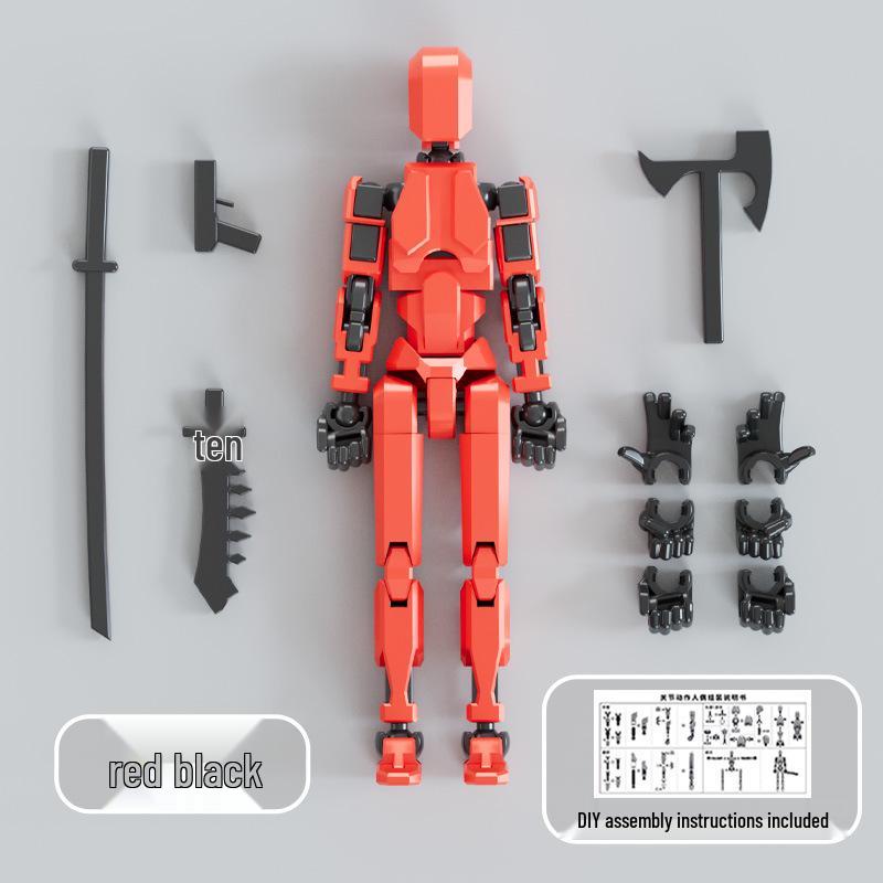 Multi-joint Movable Figure Assembly Toy and Ornament