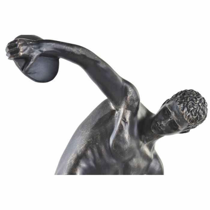 Figurine Décorative Discobolus Cuivre Résine (19 X 17 X 34 Cm)