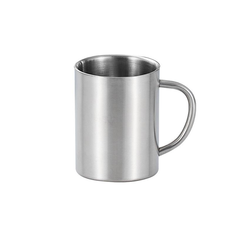Stainless Steel Insulated Mug Lid Coffee Double Layer Anti Slip Drinking Cup