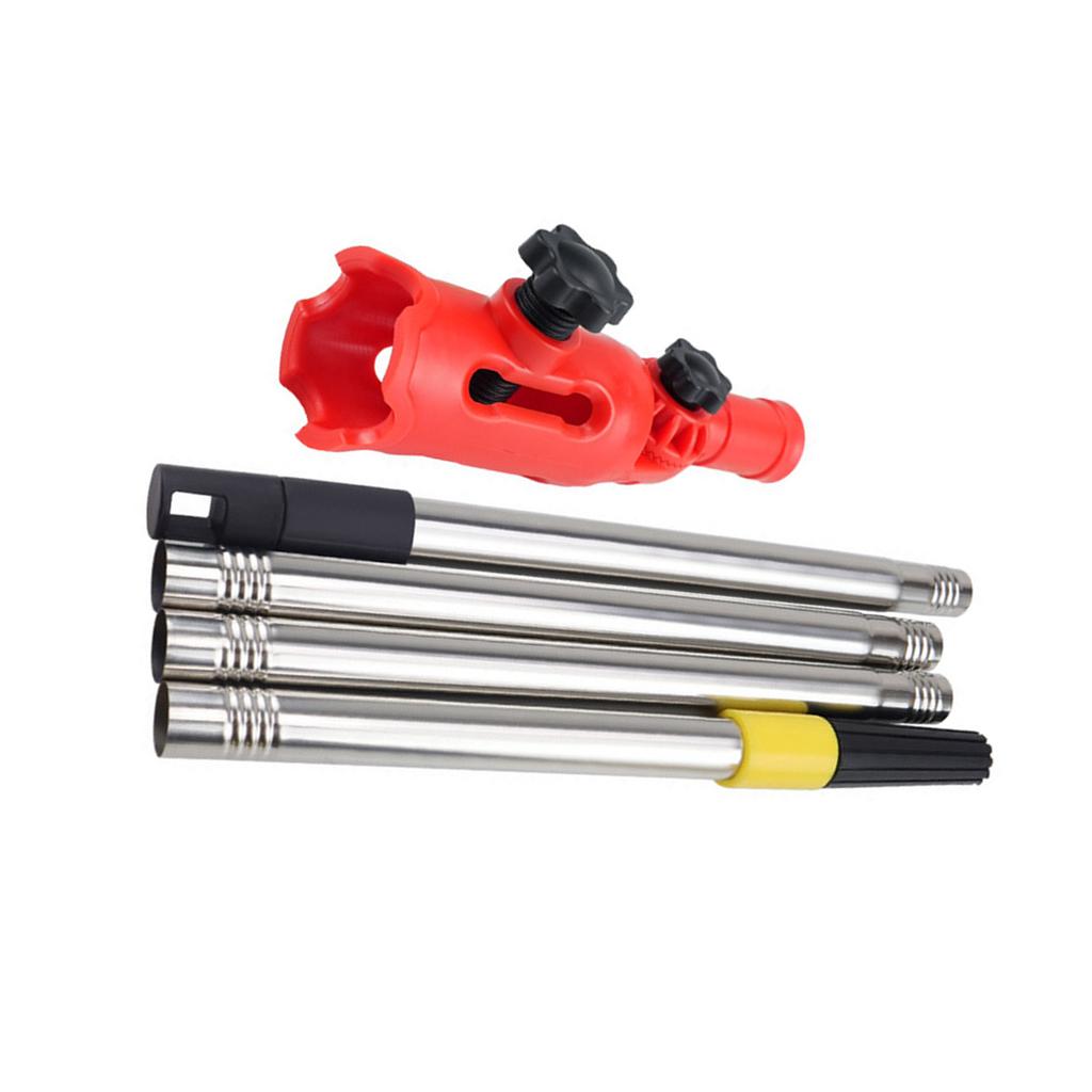 MultiAngle Portable Paint Roller Extension Poles Attachments Long Paint Brush Tool Flexible Paint Brush Extender