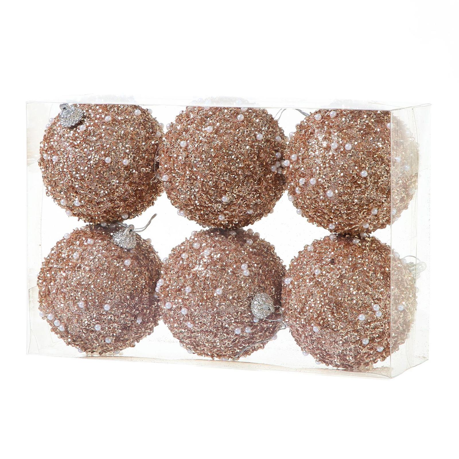 

Hanging Decor Christmas Balls Festive Atmosphere High Quality Little Animals Toys Wonderful Pendant Bridal Shower Party рожевий колір золота