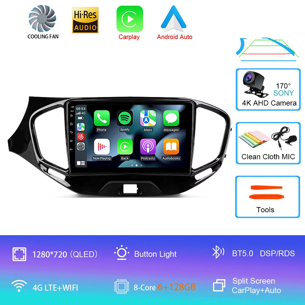 Android 14 Car Radio For LADA Vesta Cross Sport 2015-2022 Multimedia Video Player Navigation Stereo
