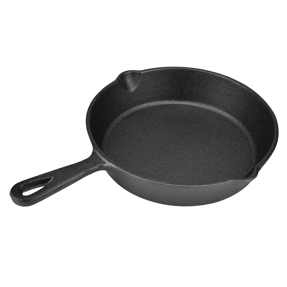 16cm 20cm Vintage Cast Iron Skillet Frying Pan Burnt NOn Stick (16cm)