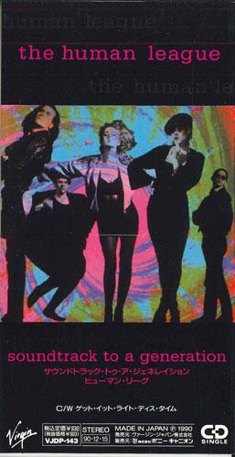 

CD HUMAN LEAGUE - Саундтрек к поколению VJDP143PROMO VIRGIN JAPAN Япония Рок Б/У