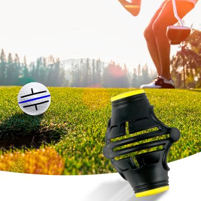 Golf Ball Marker 360-degree Rotation Golf Ball Triple Line Marker Tool Alignment Ball