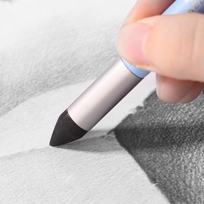 1Pcs Universal Soft Sponge Smudge Stumps Professional Oil Pastel Brushes Ideal For Art Fusing & Detailing