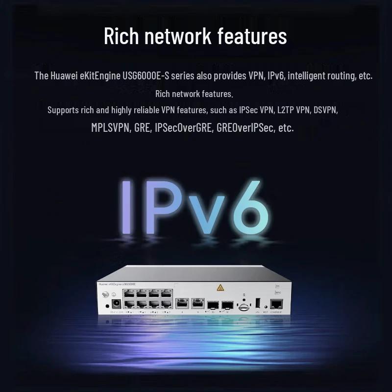 Huawei Kunling USG6000E-S03-AC Enterprise Security Firewall (CN Version)