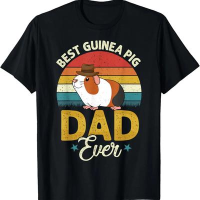 Bästa marsvinspappan någonsin Rolig marsvinsälskare Ägare Herr T-shirt
