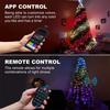 Smart RGBIC Christmas Tree Lights 400 LEDs IP67 Waterproof Outdoor String Lights App Control DIY Colors for Christmas Tree Decor