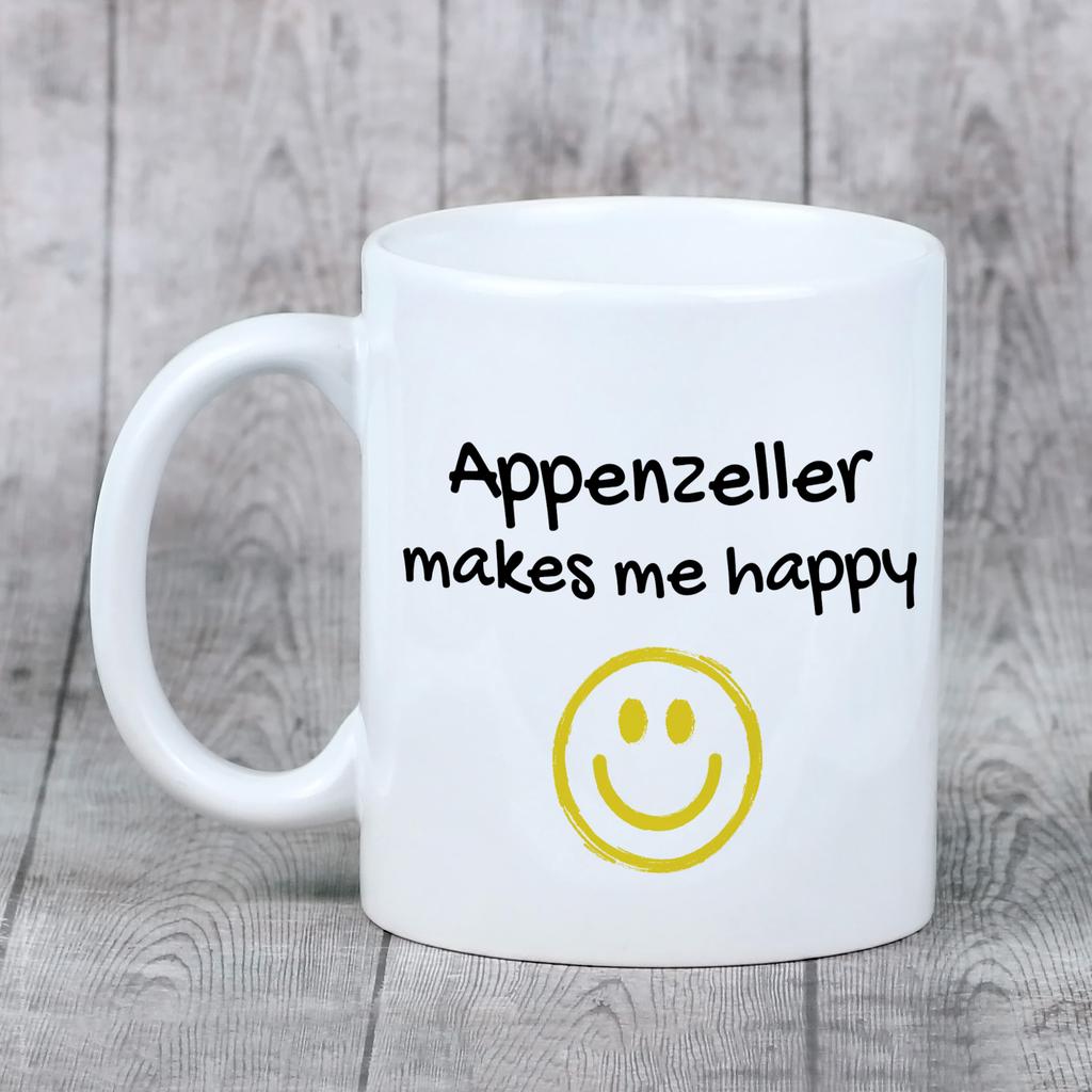 Appenzeller - Cup with a Dog, Cheerful Cup for a Dog Lover, Personalized Gift from the Art-Dog Brand