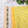 7Pcs 25x25cm Floral Patchwork Cotton Fabric Plain Cloth for DIY Sewing Quilting