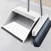 Broom and Dustpan Set with Squeegee for Indoor/Outdoor Cleaning