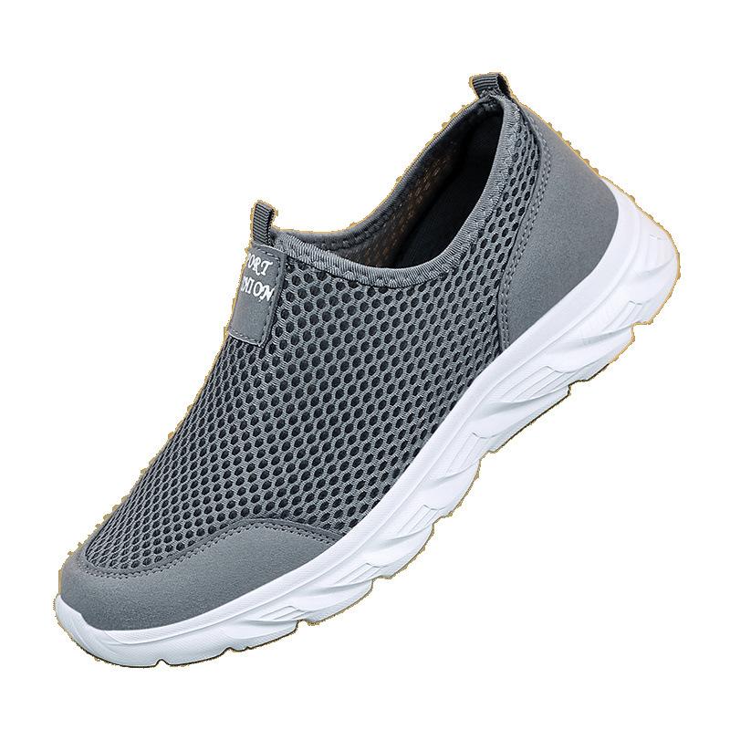 Summer Breathable Cloth Shoes Driving New Lightweight Mesh Walking Sports Mesh Shoes