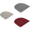 Chair Cushion Slip Proof Seat Cushion Semicircular Cooling Fabric Chair Cushions for Kitchen Dining or Office Use