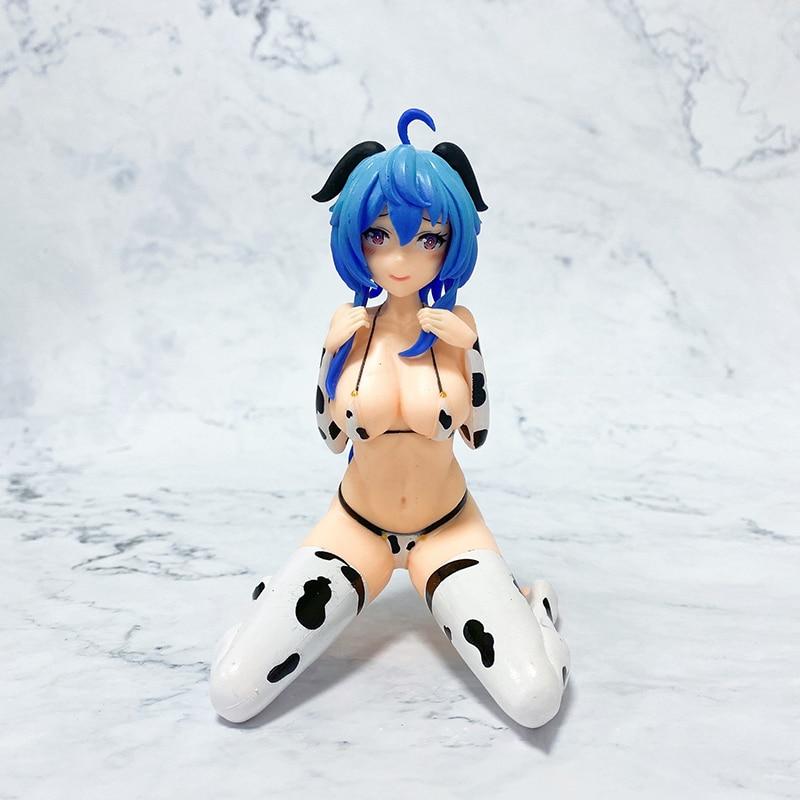 Buy 14cm Anime Sexy Ganyu Cows Figure PVC Toy Genshin Impact Liyue Harbor  Dolls Room Decor Birthday Gift at affordable prices  free shipping, real  reviews with photos  Joom
