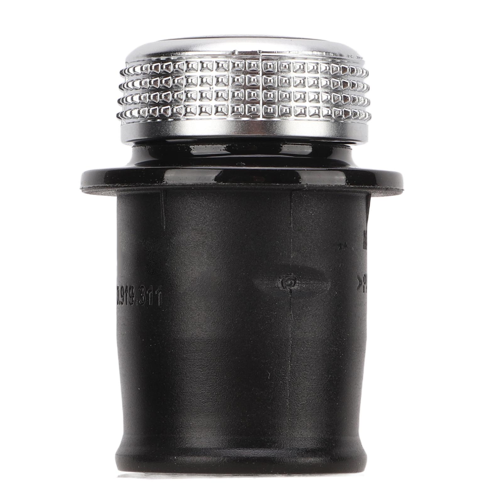 

12V Chrome Plated Car Cigarette Lighter Plug Dust Cover 4H0919311 Replacement for A3 A4 A6 A7 A8