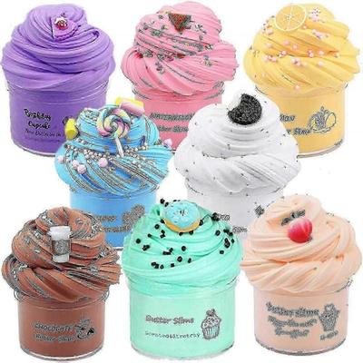 Pacote com 8 Kits de Massa de Manteiga, Brinquedos para Alívio do Estresse para Meninas Meninos 70ml 25-26s
