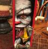 Bookends Bookshelf Bookend Books Holder Horror Peeping Monster Human Face Resin Bookstand Sculpture Collecting Cd Albums Pendant