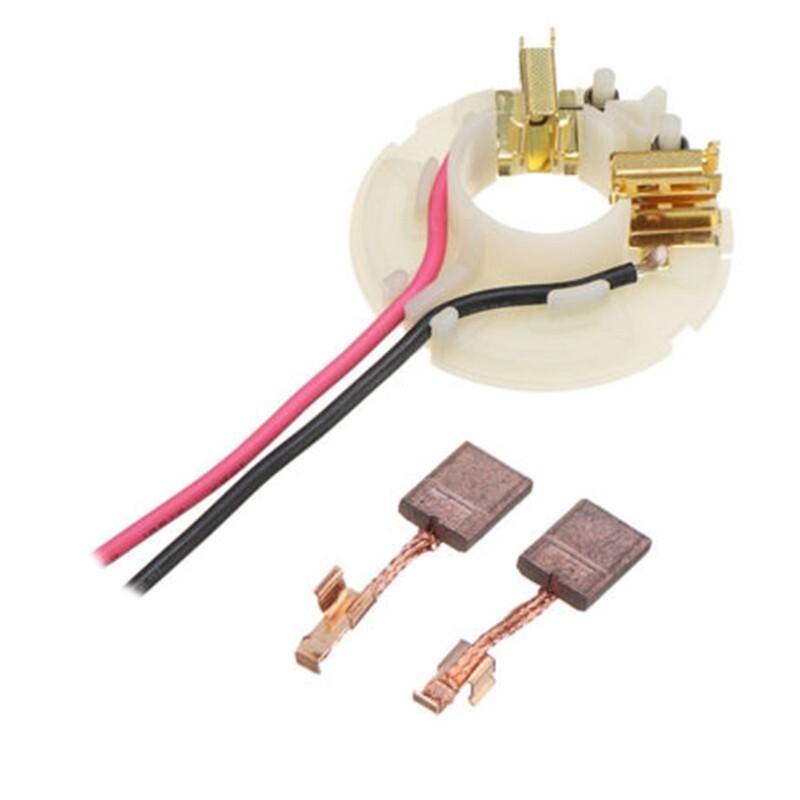 Per avvitatore Makita DF458D DHP458 - Kit Spazzole di Carbone CB440 e Portaspazzole 638991-1 638614-1