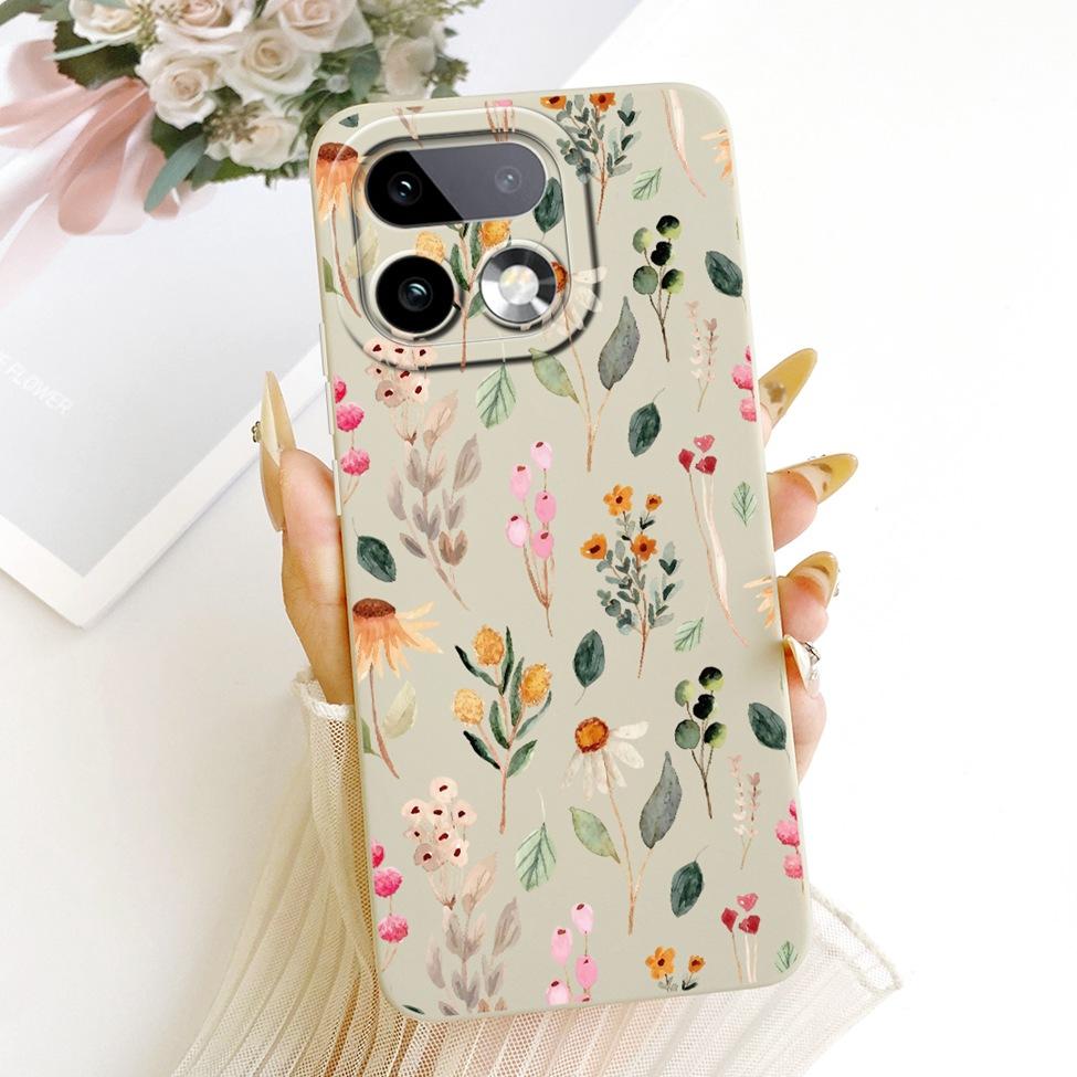 For Realme 16 Pro Plus Case Cover Cute Kawaii Luxury Fashion Flowers Painted Silicone Casing For Realme RMX5131