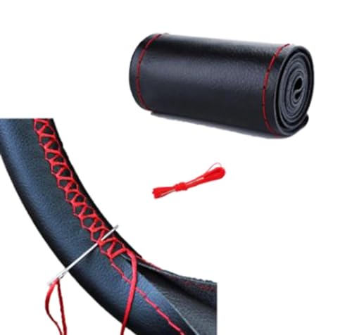 

Плетёная кожаная оплётка на руль для обычных автомобилей и малолитражек, кожаная оплётка, плетёный тип, детали оплётки на руль, индивидуальный интерьер