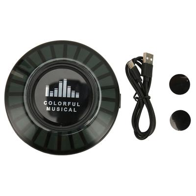 Bone Conduction Speaker Mini Bluetooth Speaker with RGB Rhythm Lights USB Rechargeable Portable