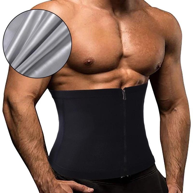 Sports Platoon Buckle Waist Shaping Belt Waist Trainer Fitness Men's Sweating Girdle Sauna Suit