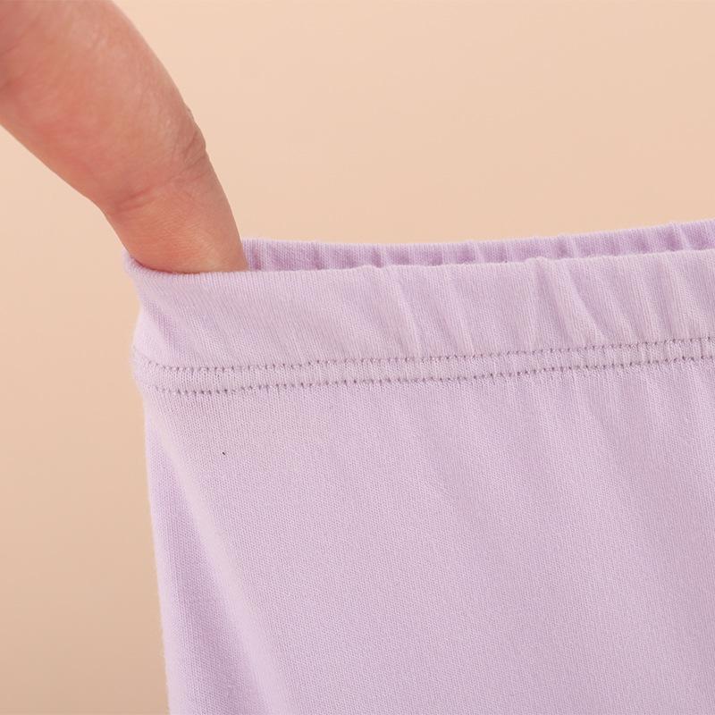 

2025 Kids Breathable No-Wedgie Girls Boxer Briefs - Comfortable, Flat-Leg Design 140cm