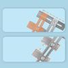 Wardrobe Installation Ruler Adjustable Template Jig Positioning Hole Opener For Professional Carpenters Enthusiasts Door