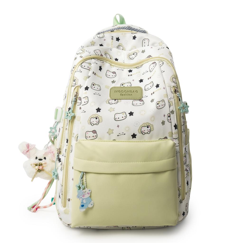 Schoolbag1011 new ins wind small fresh schoolbag junior high school girls high school students backpack light travel backpack