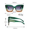 Latest In Classic Vintage Sunglasses for Women Fashion Square Shape Frame Gradient Sunglasses with Golden Arrows for Women