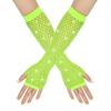 Sexy Fishnet Gloves Rhinestone Wedding Bridal Gloves Hot Sale Arm Sleeve  Unisex