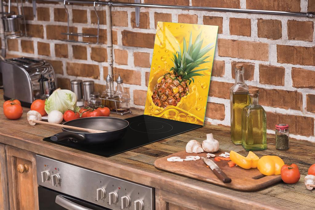 SZKLANA DESKA DO KROJENIA 35x52 ANANAS