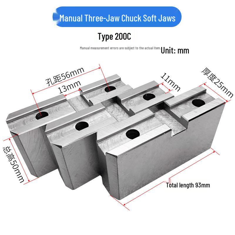 Soft Top Jaw for Self-Centering Chuck