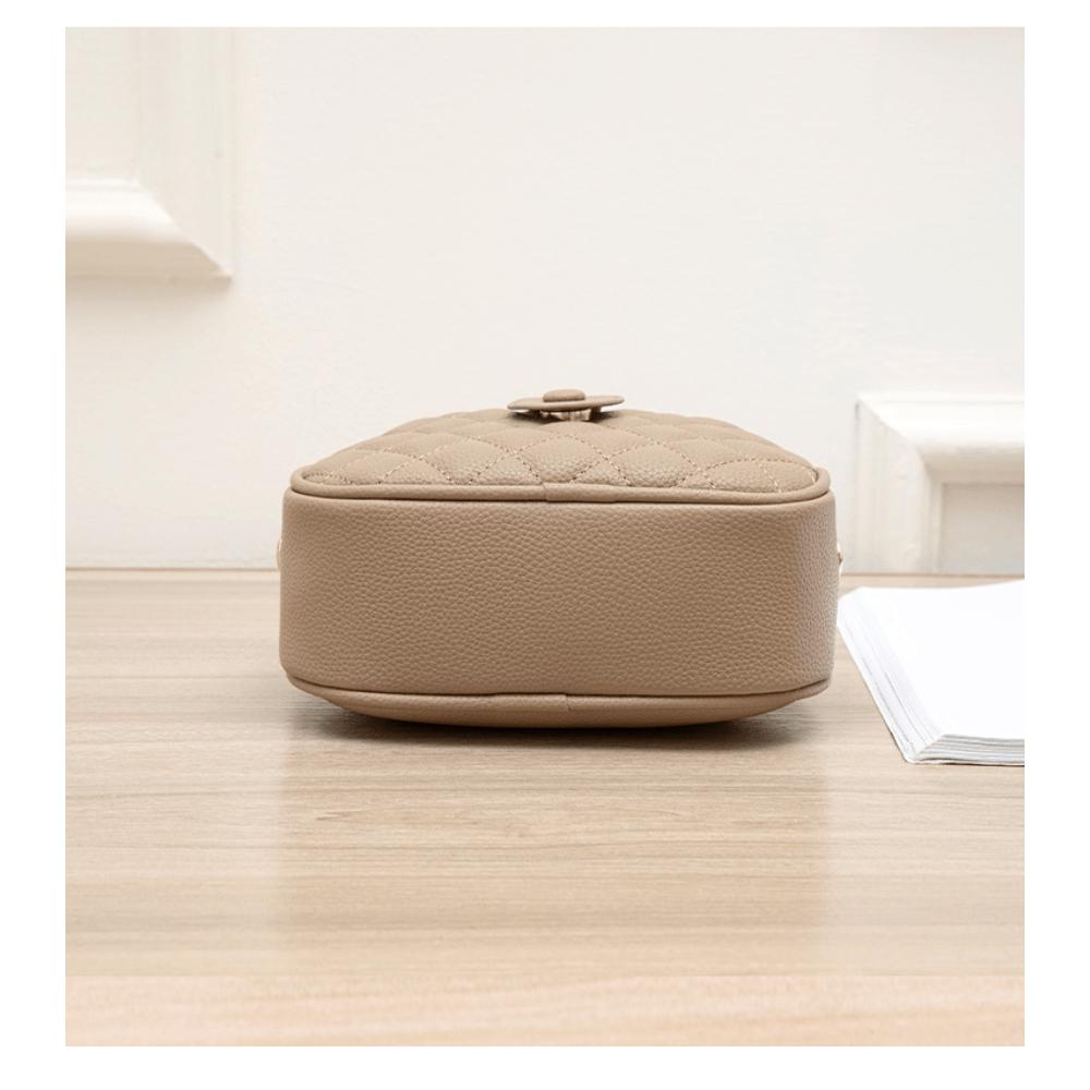 New Fashionable Embroidered Solid Color Small Square Bag For Women, Practical, Versatile Commuter Crossbody Shoulder Ladies' Bag