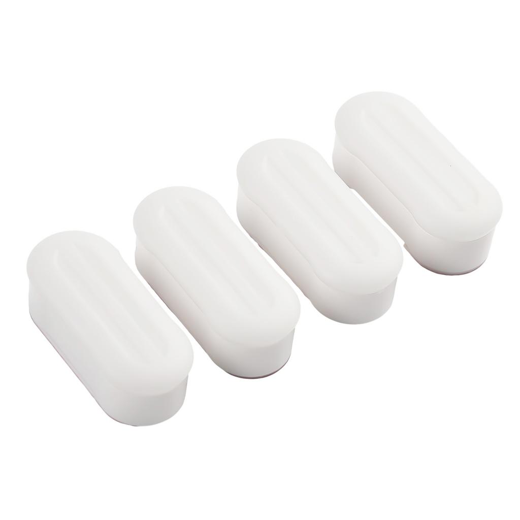 Repair Tools Seat Bumpers Bathroom Home Plastic Replacement Toilet White 5x2x1.7cm Antislip Fixtures Brand New