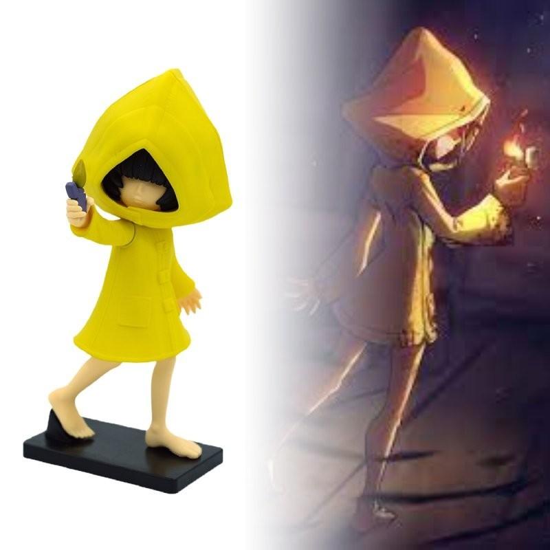 Atemberaubende Little Nightmares Sechs und Mono Actionfiguren PVC Sammlerstücke für Halloween