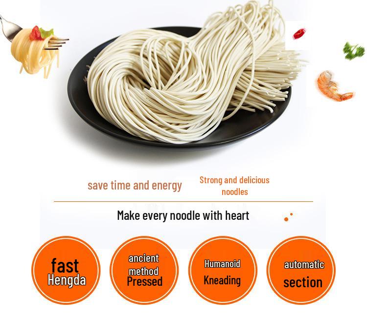 Household Stainless Steel Electric Dough Press for Dumplings, Noodles, and Buns