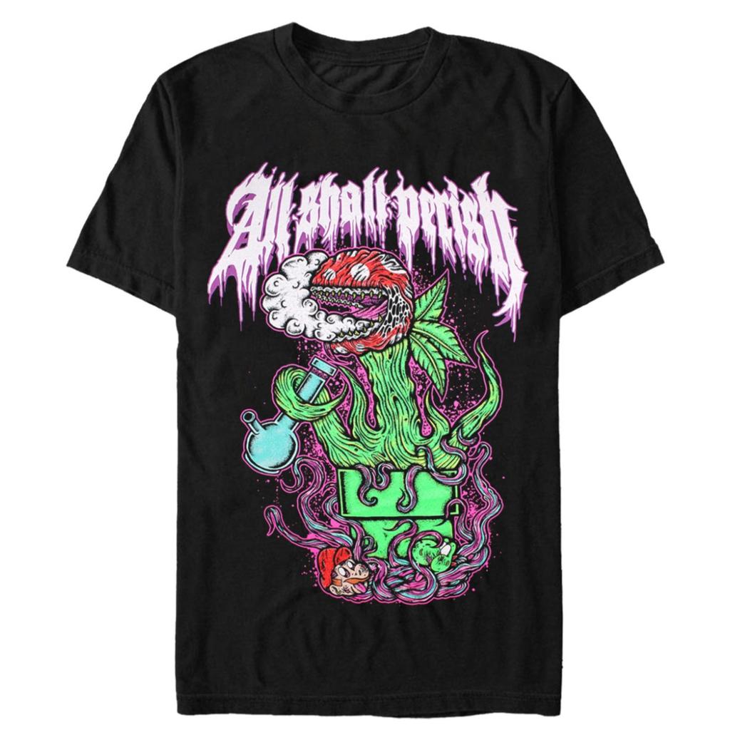 New All Shall Perish Cotton Band Shirt Unisex Summer Short Sleeve Fashion Brand Tee Luxury Casual Vintage
