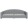 Daybed Light Grey 80x200 Cm Fabric
