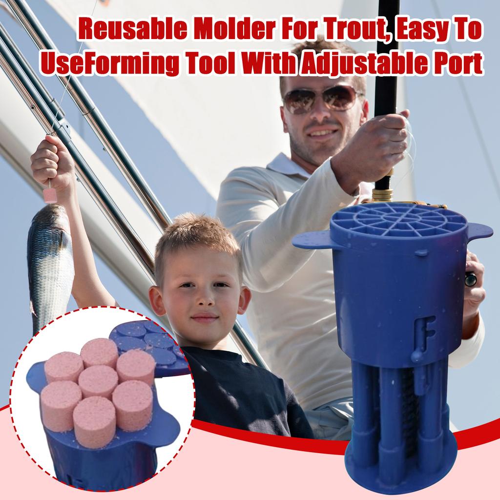 Fishing Shaper Dispenser Reusable Molder For Trout, Easy To UseForming Tool With Adjustable Port,