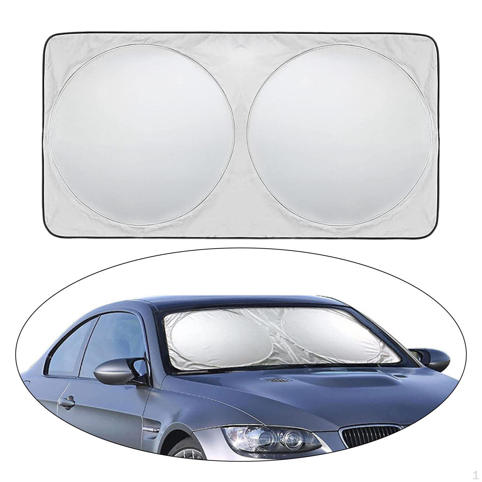 

Крышка для лобового стекла автомобиля Теплоизоляционные блоки и складной солнцезащитный экран для транспортных средств 150cm