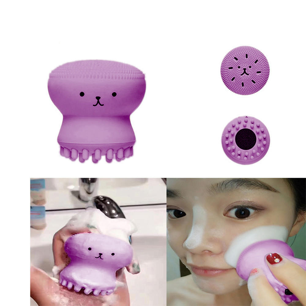 

My Beauty Tool Отшелушивающая силиконовая кисть в виде медуз/кисть для пор