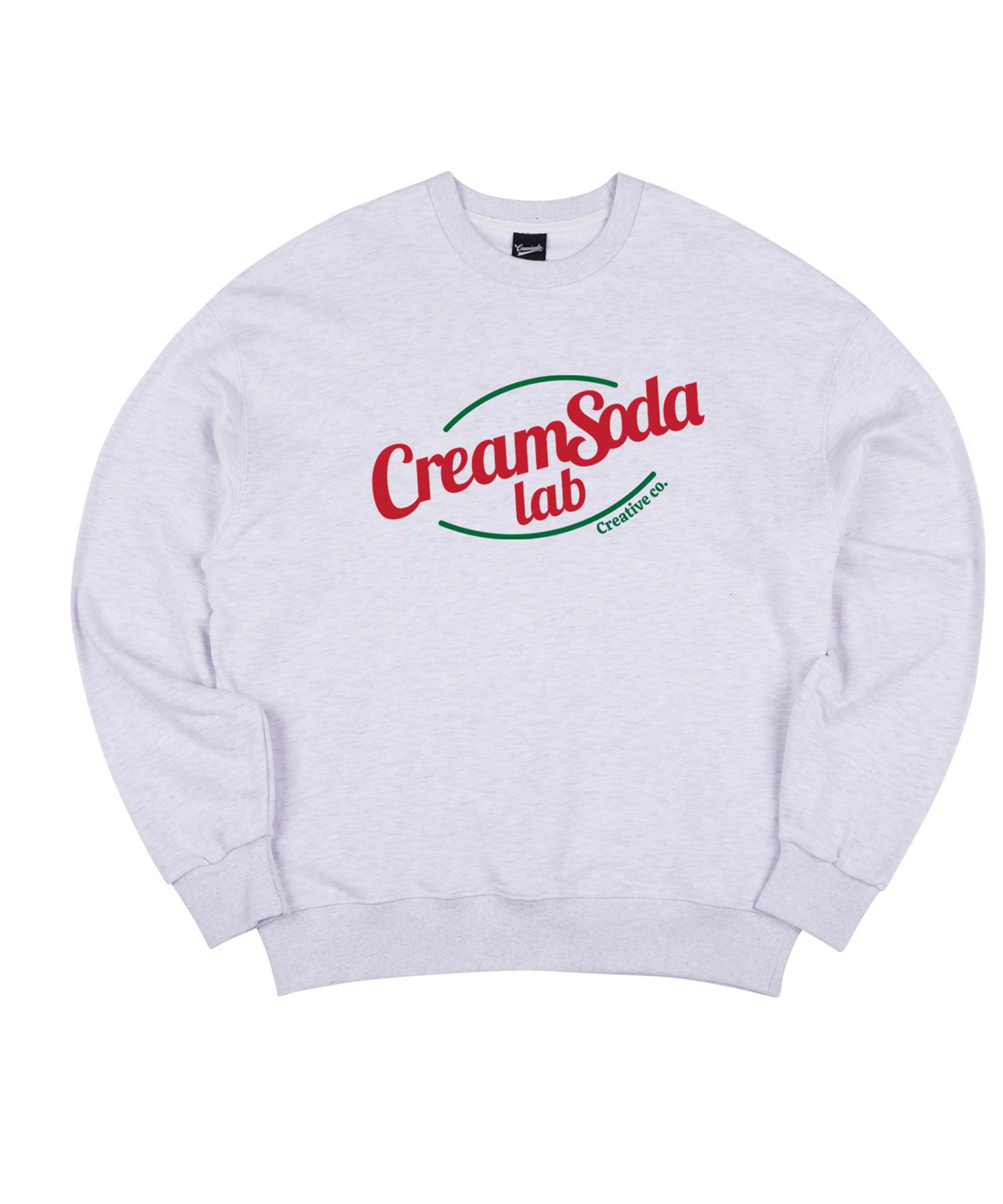 Свитшот Cream Soda Lab Krispy Kreme Cream Soda Светло-серый L