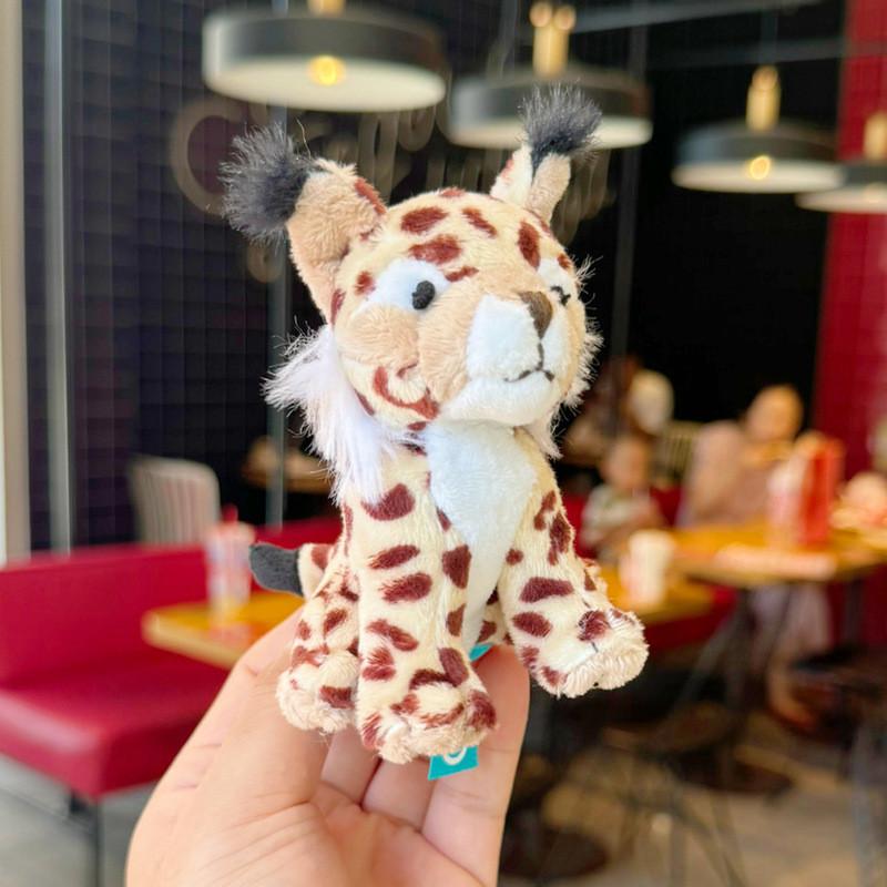 Forest Animal Plush Keychain With Pp Cotton Filling For Kids And Collectors